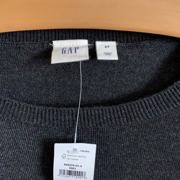 Grey Soft Merino Wool Sweater - Picture 3 of 4